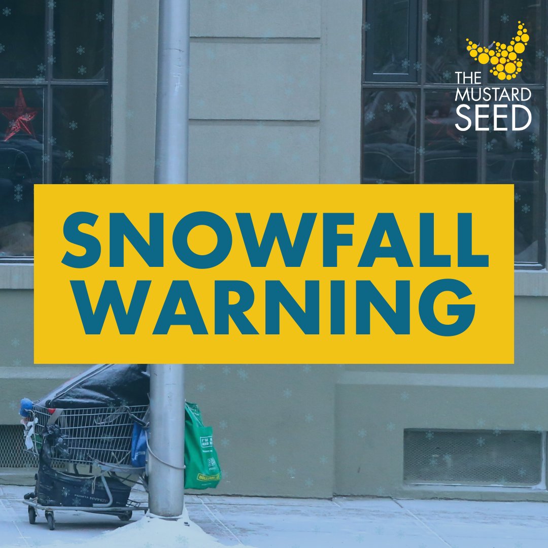 We're seeing flurries in Calgary and Medicine Hat is expected to receive snow as well. Our facilities are open as warming centers for anyone who may need to escape the cold. #YYC #YXH #Calgary #Snowfall #FirstSnow #MedicineHat #EndHomelessness #EndPoverty #HopeGrowsHere