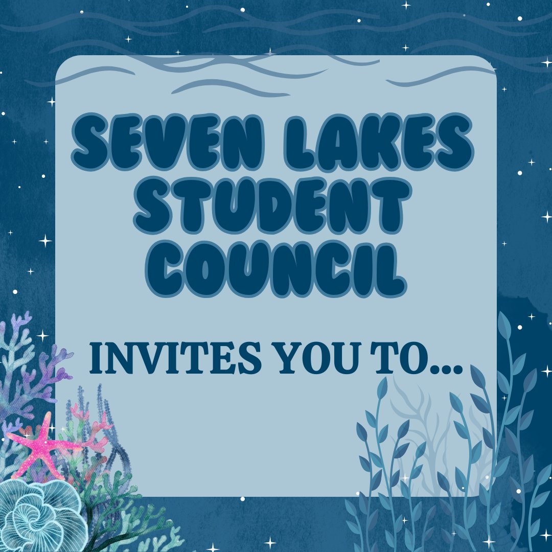 Seven Lakes High School Student Council tweet media