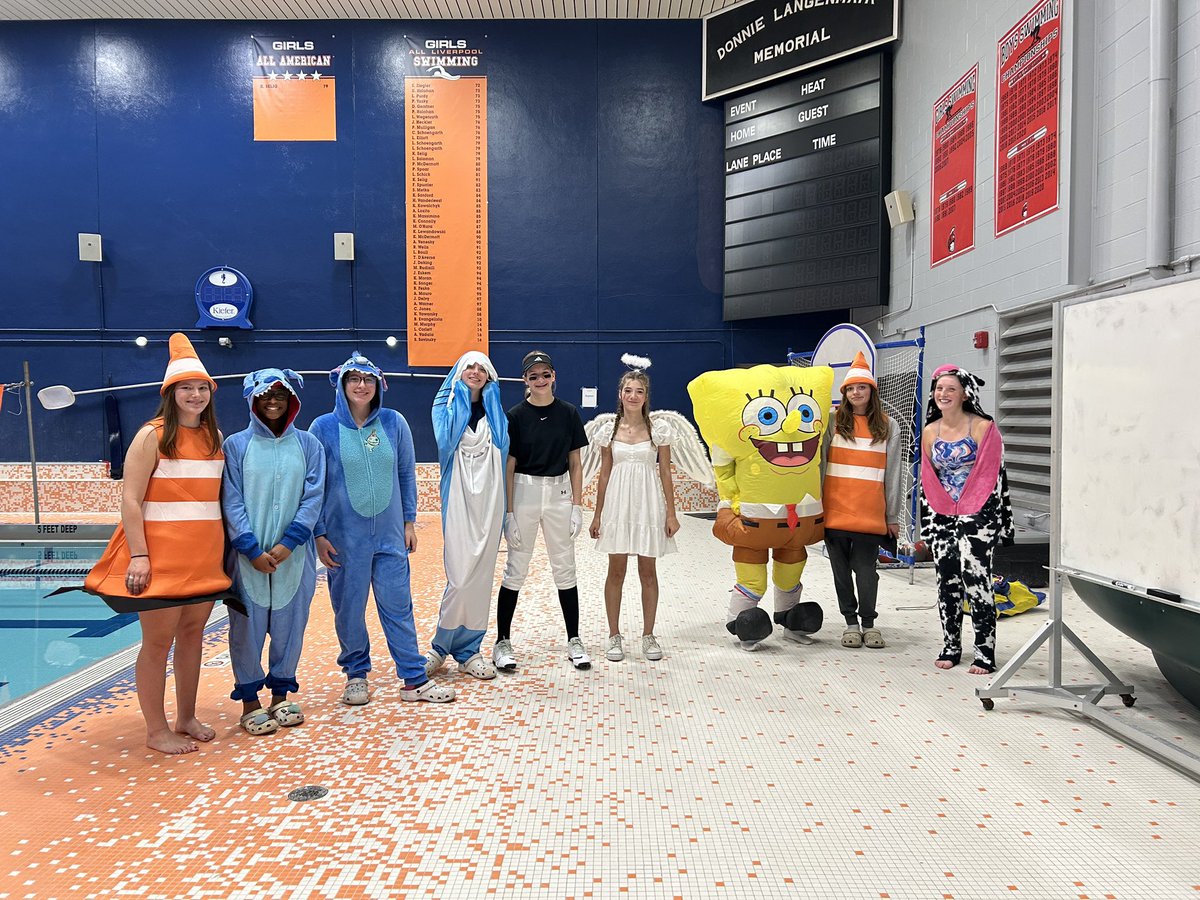 Liverpool Girls Swimming & Diving Team tweet media