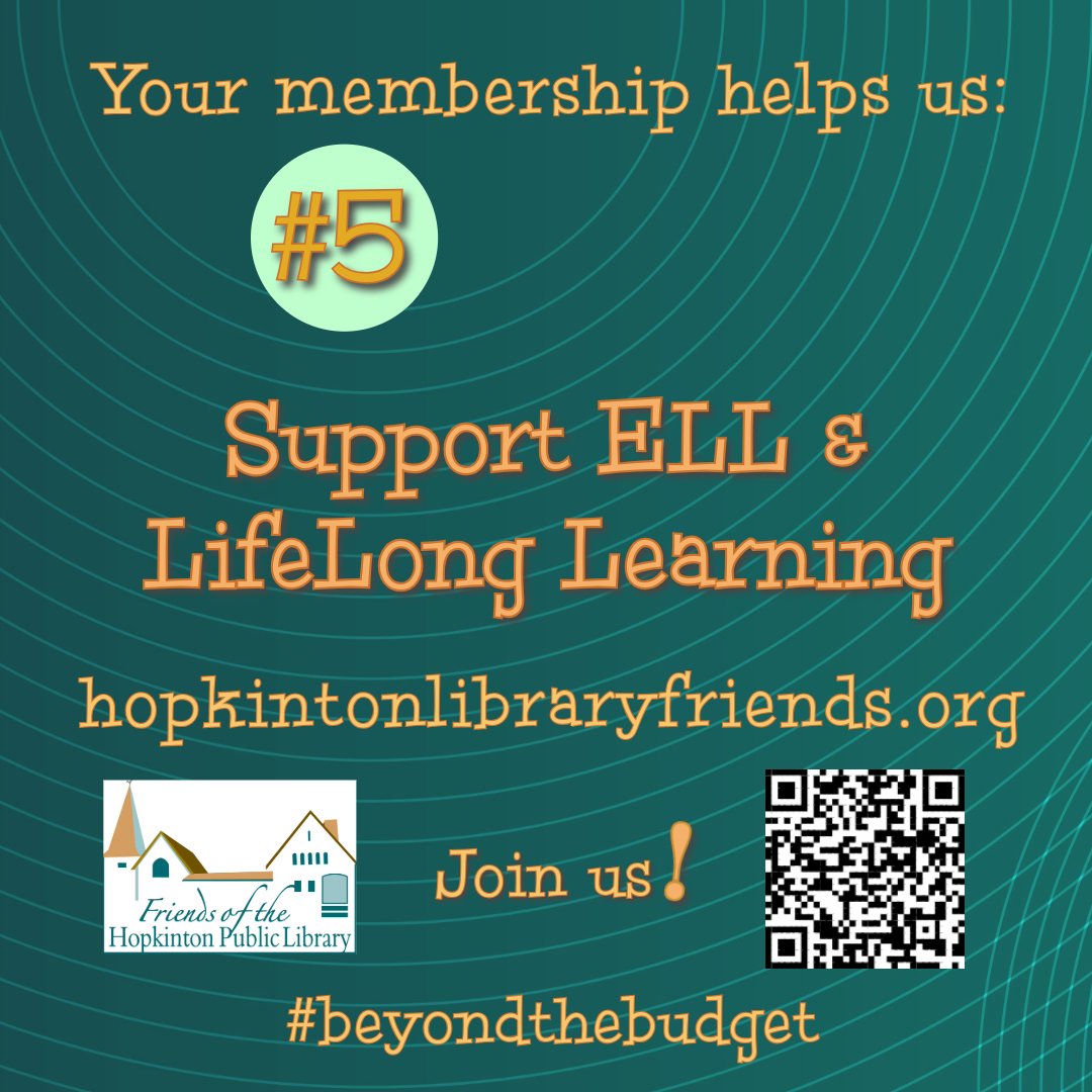 It's National Friends of the Library Week - here's a 5-day countdown of the Benefits with Friends!