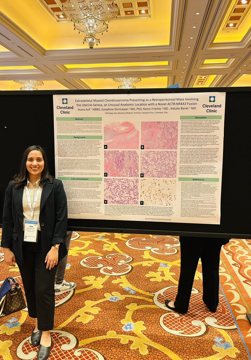 Highlights of some of our residents and their posters at #CAP24 in Las Vegas! Thanks for another fun meeting 🔬
<a href="/Pathologists/">CAPathologists</a>