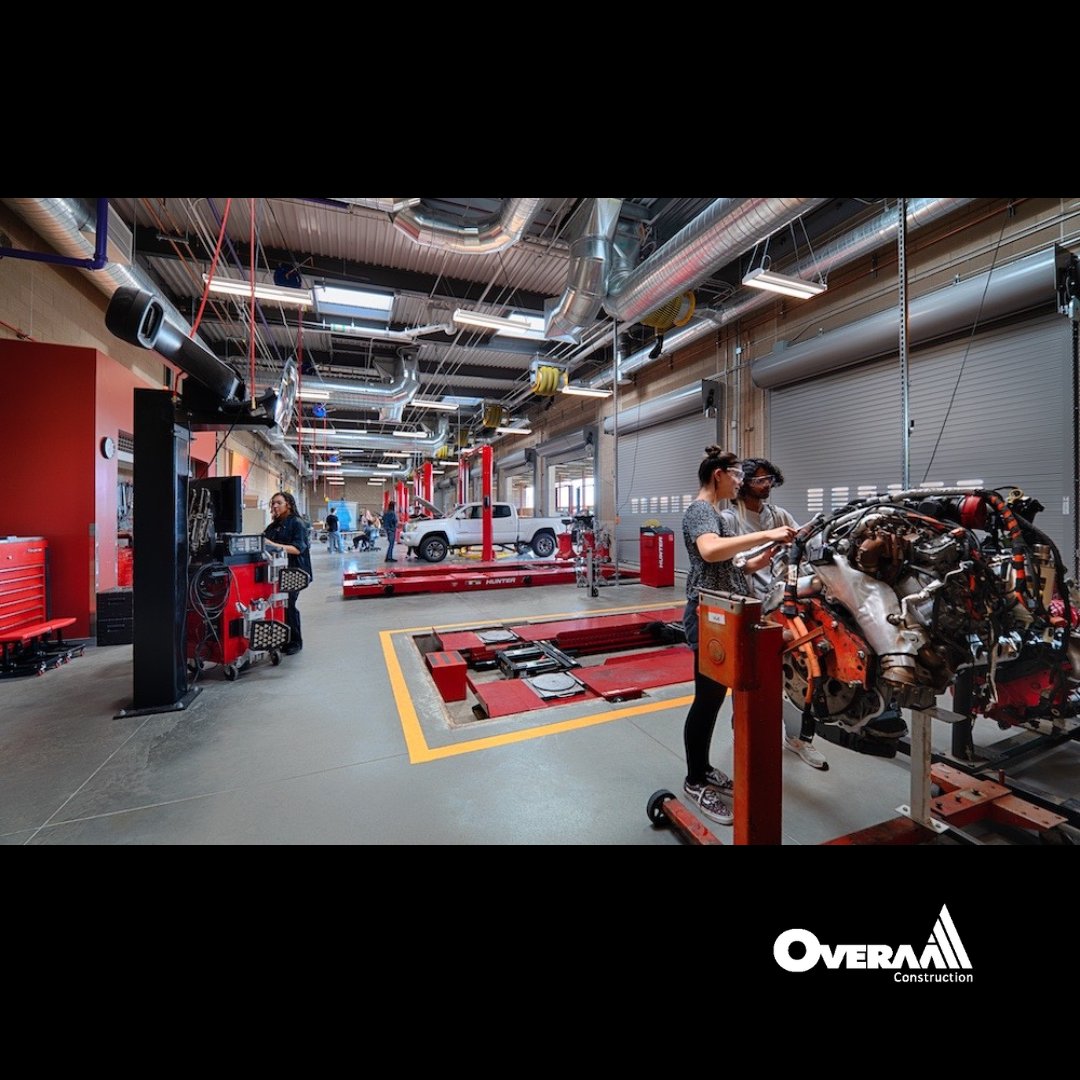 OveraaConstruct's tweet image. .@laspositas New Public Safety Complex &amp;amp; Advanced Manufacturing and Transportation Facility has received an Award of Merit in the Higher Education/Research category by @ENRnews! Overaa + @VanirCM led the delivery of this @Lionakis designed Career Technical Education facility.