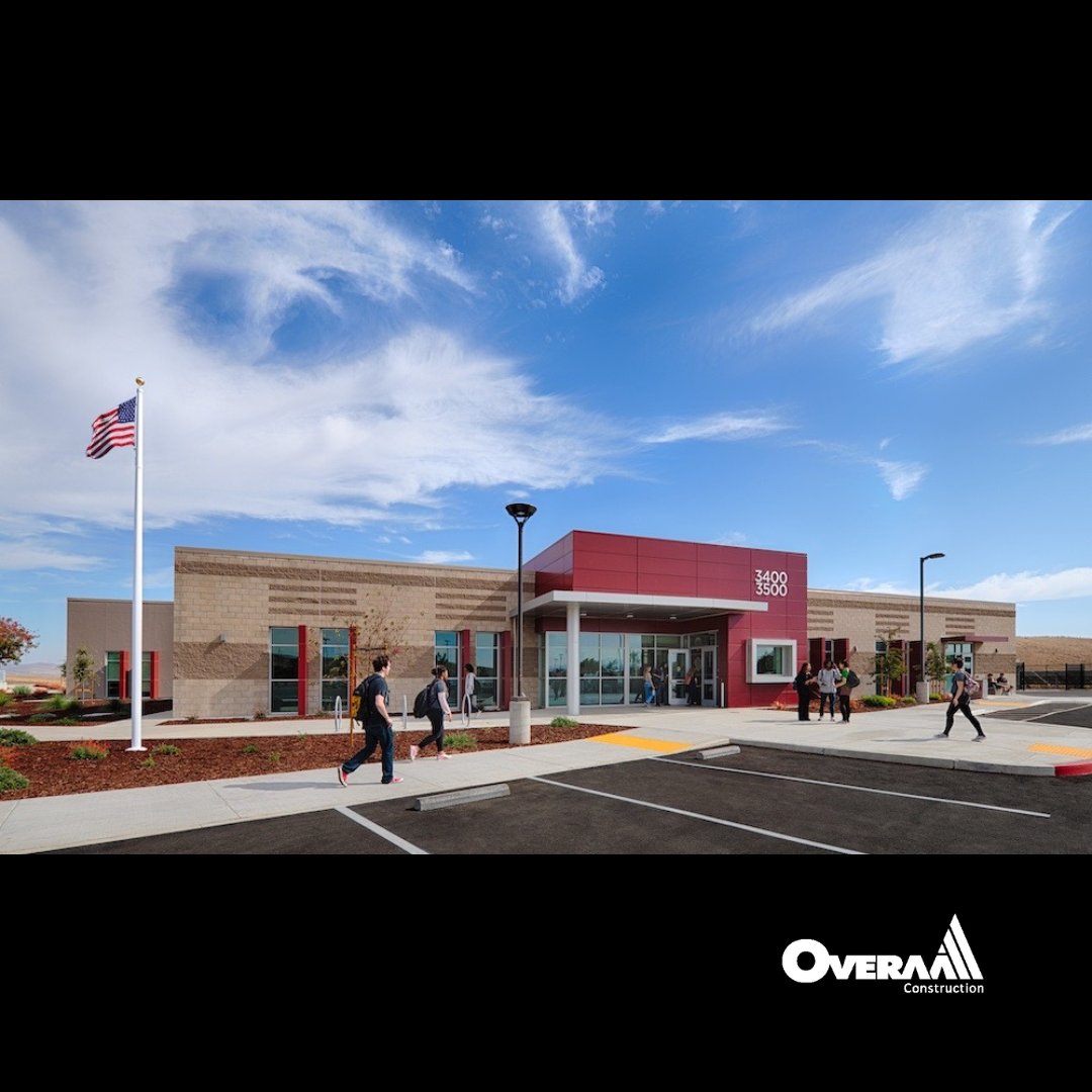 OveraaConstruct's tweet image. .@laspositas New Public Safety Complex &amp;amp; Advanced Manufacturing and Transportation Facility has received an Award of Merit in the Higher Education/Research category by @ENRnews! Overaa + @VanirCM led the delivery of this @Lionakis designed Career Technical Education facility.