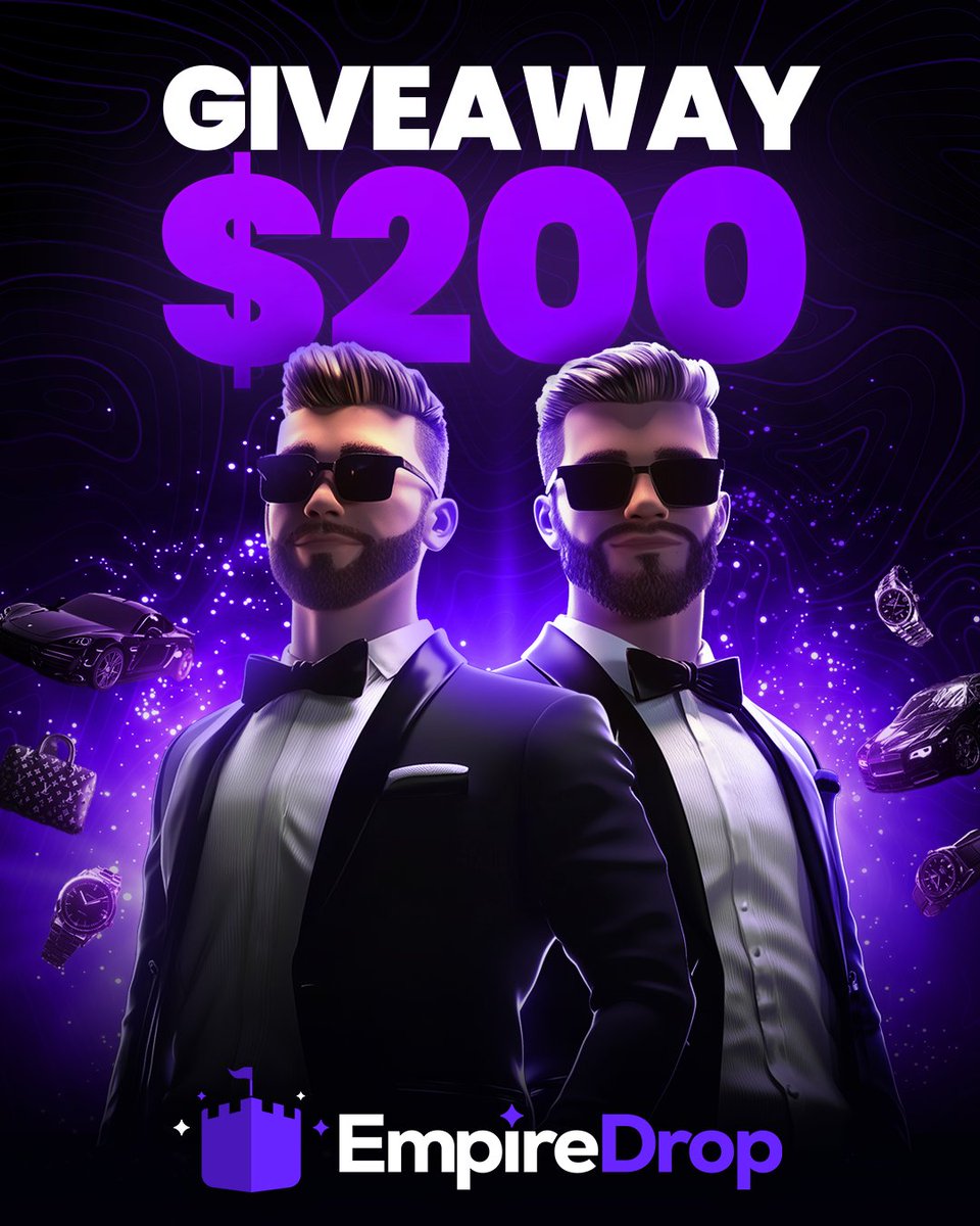 🎁$200 GIVEAWAY 

Steps to join 👇 
✅ Follow <a href="/GumboGamble/">Gumbo</a> &amp; <a href="/empiredrop/"></a> 
✅ Retweet
✅ Tag 1 friend