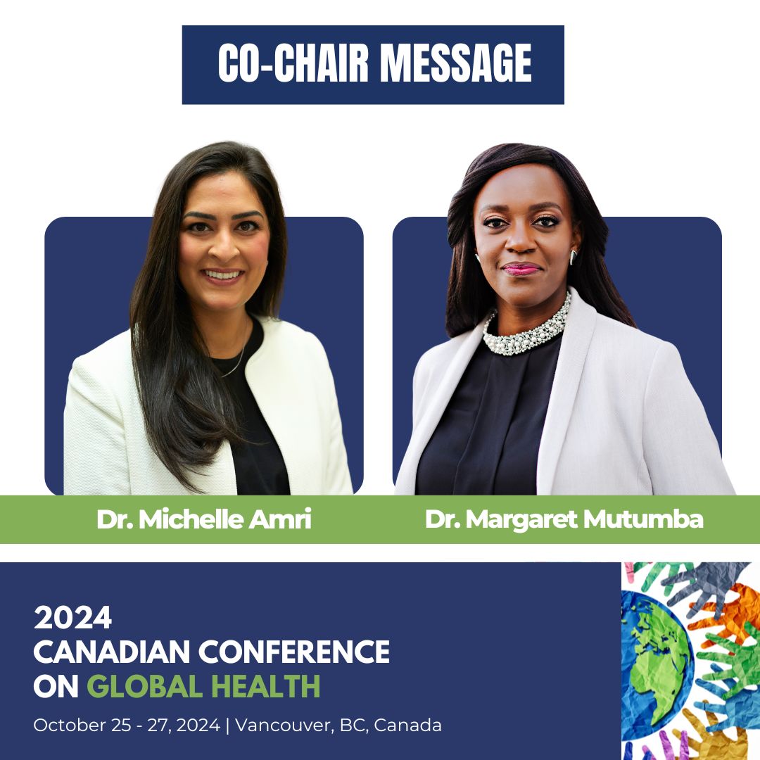 📜 Message from Conference Co-Chairs: We are delighted to co-chair and welcome you to the 30th Canadian Conference on Global Health (CCGH) in Vancouver, BC from October 25—27, 2024.

Read more: linkedin.com/feed/update/ur…