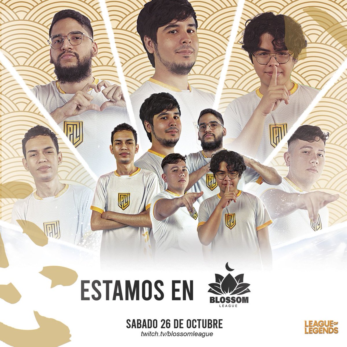 LOS LEONES LLEGAN A LA <a href="/BlossomLeague/">Blossom League</a> , vamos a darlo todo! 

Top: Aliencero
Jg: Royker
Mid: Paris
Supp: Kushibo
Adc: Nicktron
