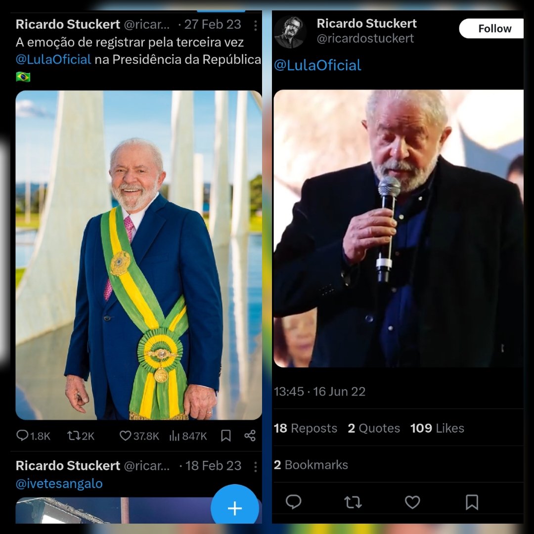 LeandroC002's tweet photo. @PunkyBolsonaro 2024 e 2022
Mais branco
Mais novo
Sem rugas
Sem edema de cancer
SEM BEBER CACHAÇA
Mesmo fotográfo. https://t.co/LOQEqbDrpD