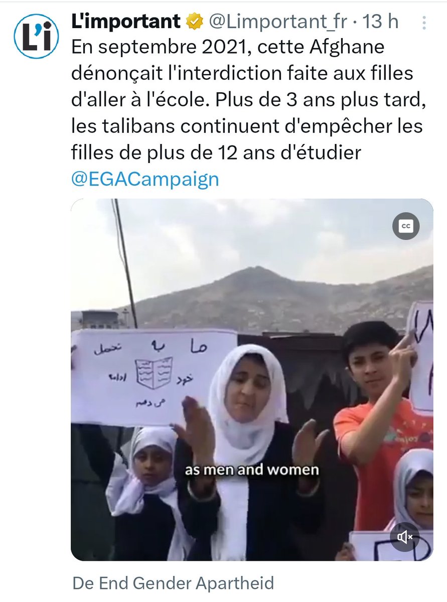 PatrickMusiqueH's tweet photo. @RimaHas #Rima, sweet heart,
Pourrais tu faire un petit tweet pour soutenir les femmes afghanes qui luttent contre le colonialisme des talibans et leur apartheid contre les femmes. 
Ce serait apprécié, je sais que tu connais les mots.
Tishba ala khayr, comme on dit chez toi
#LFI https://t.co/sHubYGTaVh