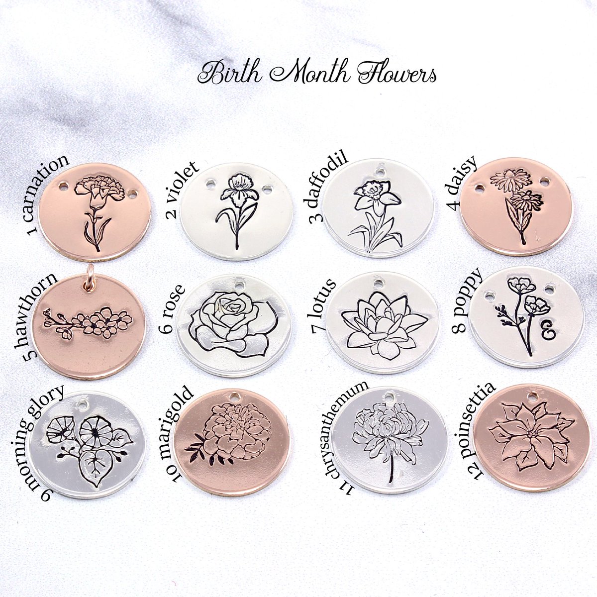 Celebrate October birthdays with a rose gold birth flower necklace, complete with a birthstone. The perfect personal touch! buff.ly/48dFwM1  #OctoberBirthdays #RoseGold #BirthFlower #Birthstone #PersonalizedGifts #giftideas #etsy #etsyfinds #etsygifts #handmadejewelry