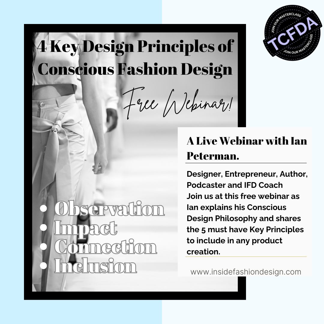 Want to create a fashion brand that reflects your values? 

Join me this Monday, October 28, for an exclusive webinar with <a href="/IFD_Official/">Inside Fashion Design</a>!

Get your FREE ticket here:
👉 lnkd.in/gfccQvPp