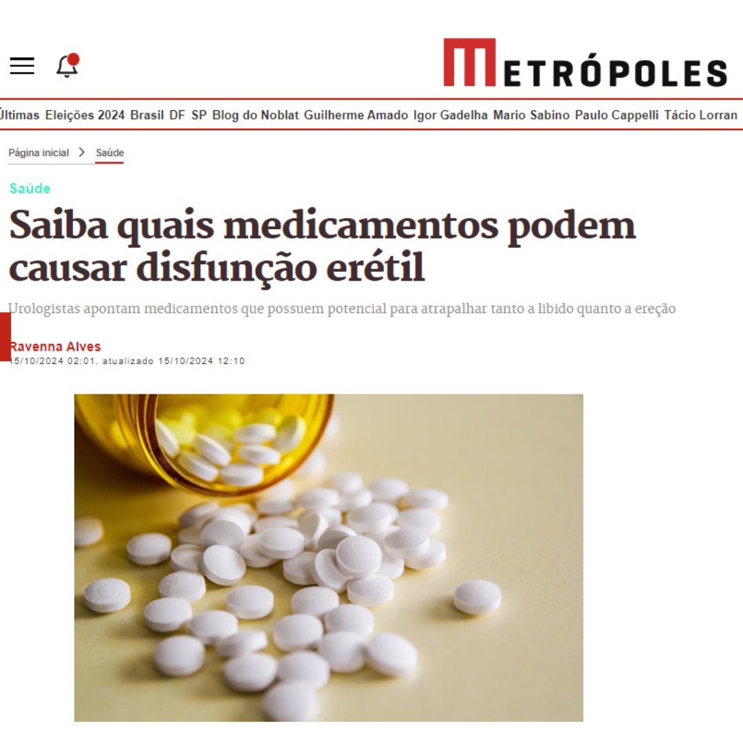 A disfunção erétil é uma queixa bastante comum trazidos por pacientes aos urologistas. Esse problema pode ser causado por  fatores como problemas orgânicos (neurológicos ou na irrigação sanguínea) e emocionais (como ansiedade, estresse e problemas no relacionamento).

-&gt;