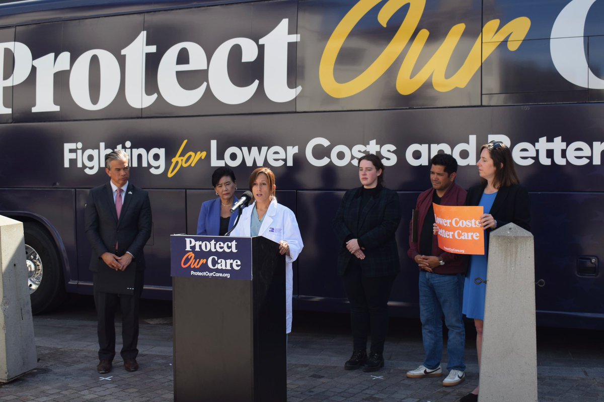 While my colleagues and I are working in Congress to make health care more accessible, those across the aisle are doing everything they can to stop us. I’m at El Pueblo with <a href="/ProtectOurCare/">Protect Our Care</a> to show that we won't stop fighting until every American has access to health care. ✊🏽