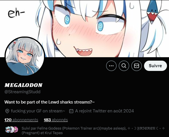 Look what we have here, pedo pedo report time!
Nuke her ass