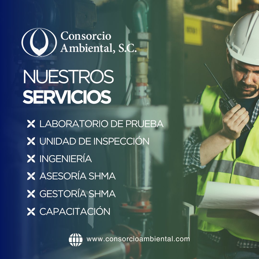 ¿Ya conoces nuestros servicios? 

💪🏻 Siempre comprometidos en lograr junto a ti los requerimientos necesarios para tu operación 👷🏻👷🏽‍♀️✅

Trabajamos #PorUnaGeneraciónAmbiental ♻️