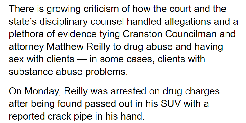 InvestigatingRI's tweet image. golocalprov.com/news/Family-Co…

If this behavior went overlooked by the RI Disciplinary Board - what else are they missing?