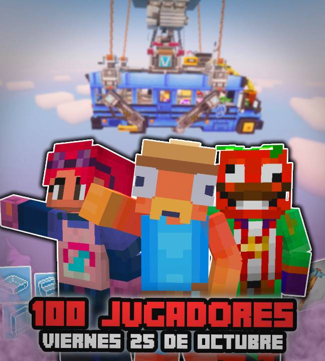 📌Evento de #Fortnite en #Minecraft 
🇪🇸🇺🇾🇨🇴🇲🇽🇪🇨🇦🇷🇩🇴🇨🇱🇻🇪
🗓️Fecha: Viernes 25 #Octubre2024
⏲️ Horarios y Formulario en el enlace 
↪️ forms.gle/6Azz26fr3BCGDi…
🏆 Habrá PEMIO SOPRESA 🤑
¿Y si caemos todos en Pisos Picados? 👀