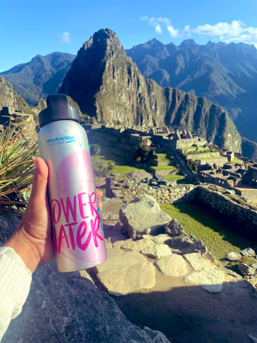 Machupicchu 🇵🇪❤️ 🌎 
#mybottle2024! #NoMorePlastic #GoGreen <a href="/wearewater/">We Are Water Foundation</a>