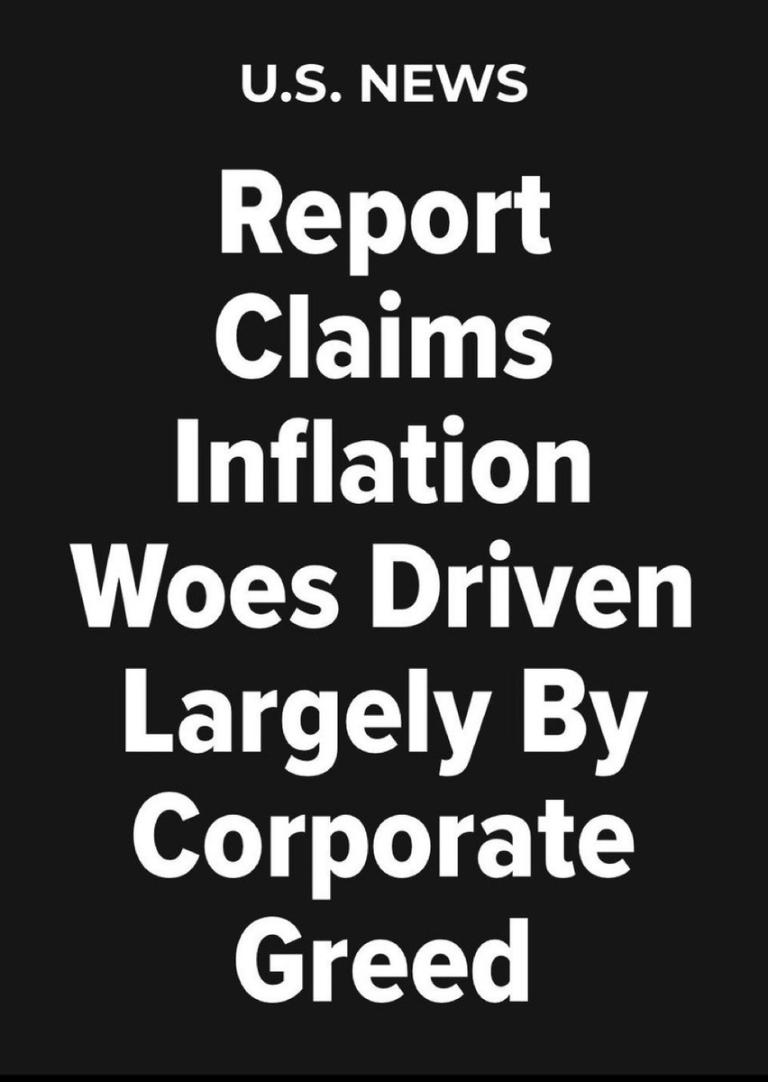 <a href="/wtpBLUE/">we the people (#wtpBLUE)</a> Our message about #CorporateGreed
May have reached
Executives' ears at 
<a href="/PepsiCo/">PepsiCo</a> 
Not that they're lowering prices or anything
<a href="/PepsiCo/">PepsiCo</a> said they'll add 20% more chips
To the supposed Family Size bags
AT NO EXTRA CHARHE
🤔The ones you SHRANK
Since the pandemic?
#wtpBLUE