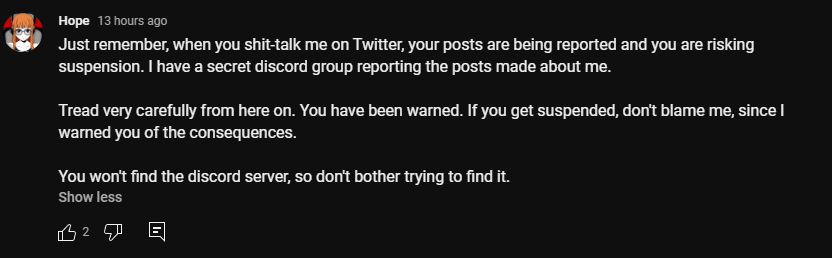 RezzedNovaExpsd's tweet photo. Nova is going to report people for calling them out for hanging out with pedophiles and dating minors. I also find it funny that Nova now friends with Mister Anime 343 who complained about the age of consent being increased from 13 to 16 in Japan. https://t.co/xGDLtZxaM4