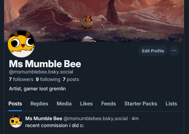 msmumblebee's tweet photo. i know i dont post a whole lot but i'll be trying to use this more o v o 💙☁️ https://t.co/wvL7hyTqgf