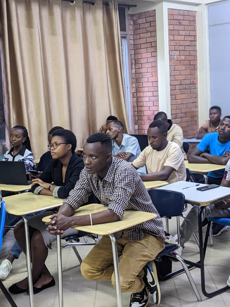 What an inspiring session today! 🙌
Big thanks to our speakers:
 Blaise Shyaka, former RBSN President, for sharing his motivational journey.
 Dr. Diane Umuhoza, University of Rwanda, for her career guidance in Biotechnology #umuhozadiane
#blaiseshyaka95
The future is bright!