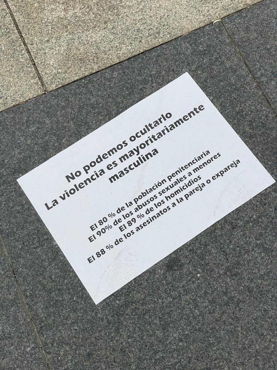 #21Octubre, como todos los años hemos participado en la concentración del Día de los Hombres contra las Violencias Machistas.

Porque las violencias machistas son un problema de los hombres que sufren las mujeres