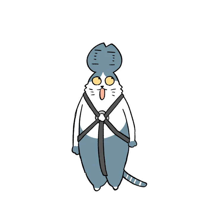 #本ミリバールえっなベルト猫です 