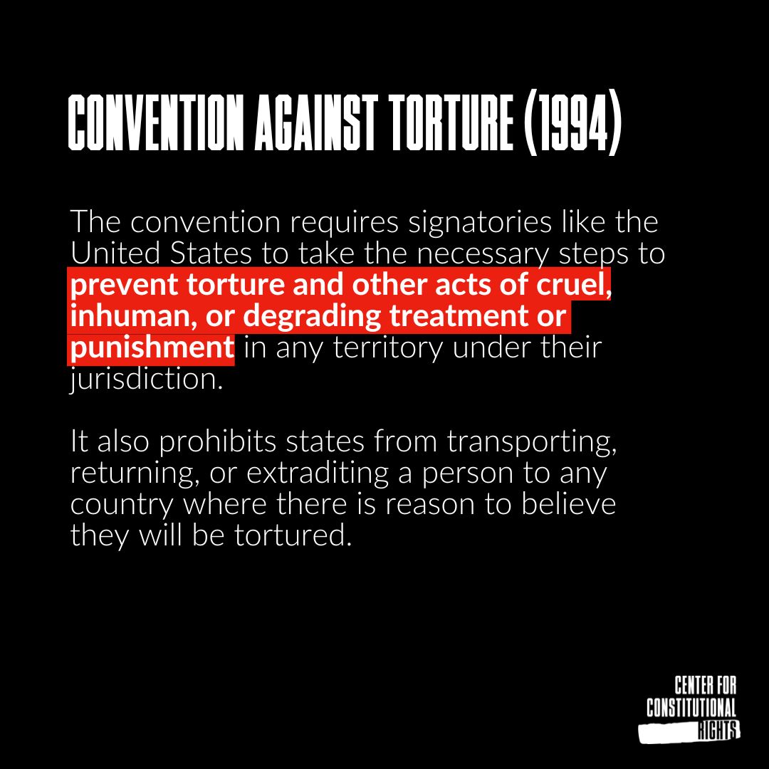 The CCR is on bsky (@ccrjustice.org) tweet media