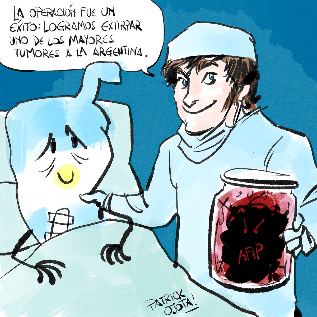 No hay día que me despierte sin una buena noticia por parte del gobierno que voté. Gracias Milei. AFIP afuera!

<a href="/JMilei/">Javier Milei</a>