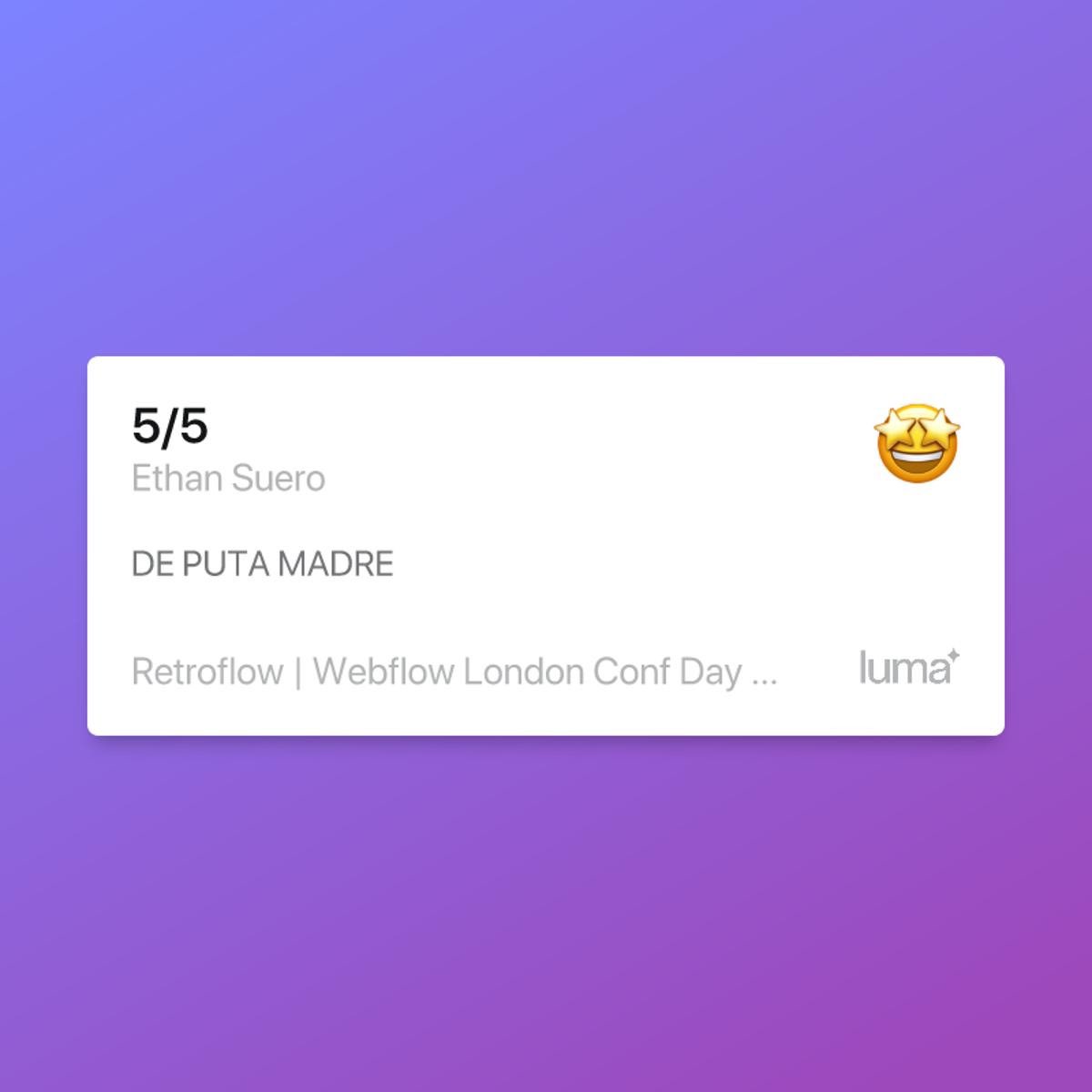Apparently this is the dog’s bollocks in Spanish?🤣🤣

Thanks for the feedback <a href="/ethansuero_/">Ethan Suero</a>