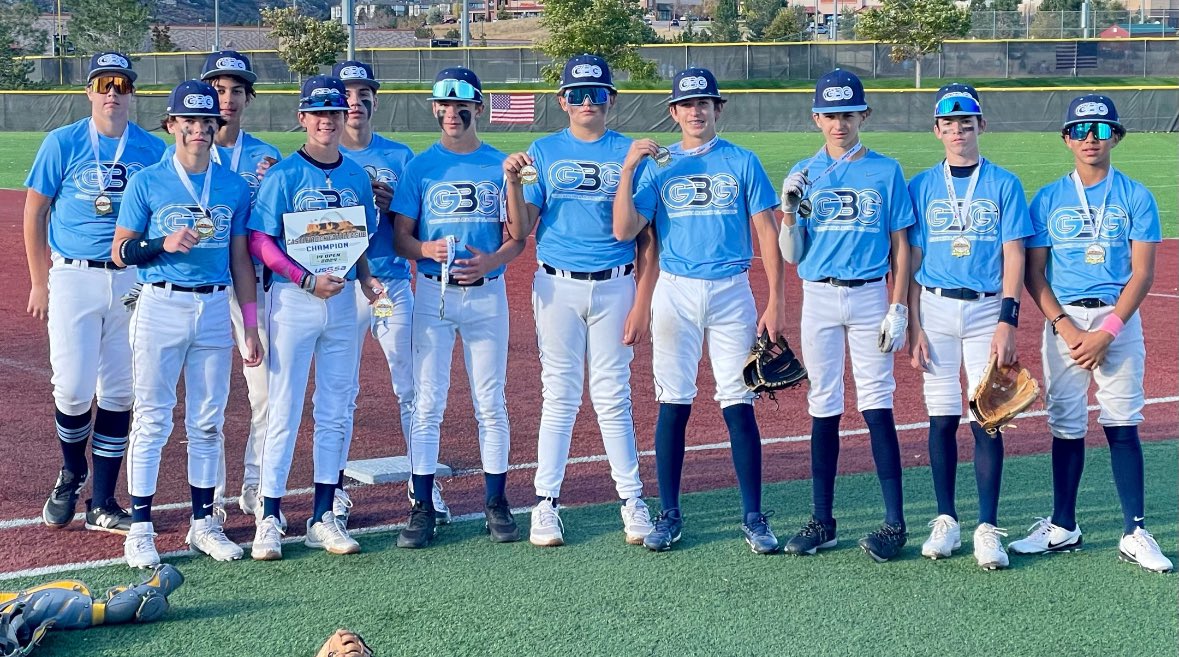 GBG Colorado 2029 at it again!! Winning Fall League!  #GBGBaseball #GBGColorado #GBGFamily