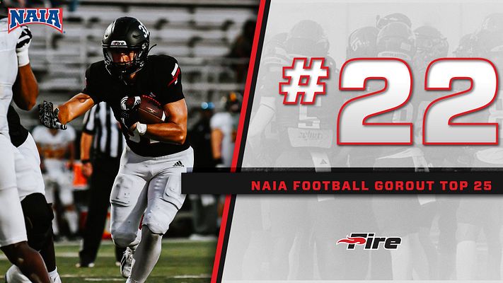 Respect is earned, not given. Fire Football joins the NAIA Football GoRout Top 25.

#FuelTheFire🔥