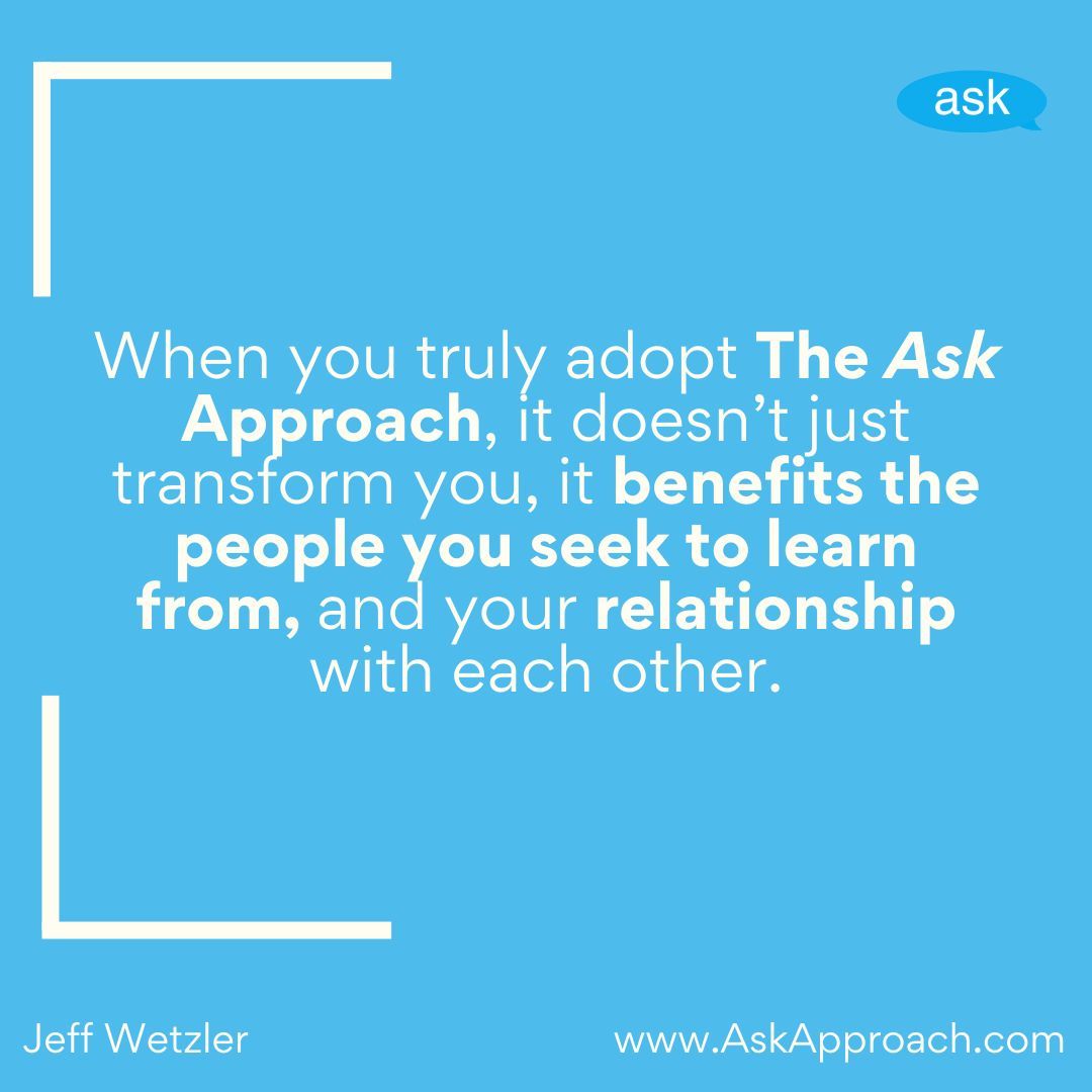 I want to share my favorite benefit of The Ask Approach.

__

SUBSCRIBE to my newsletter: buff.ly/46CTOoy
&amp;
GET YOUR COPY of ASK Today: buff.ly/44iCeoS