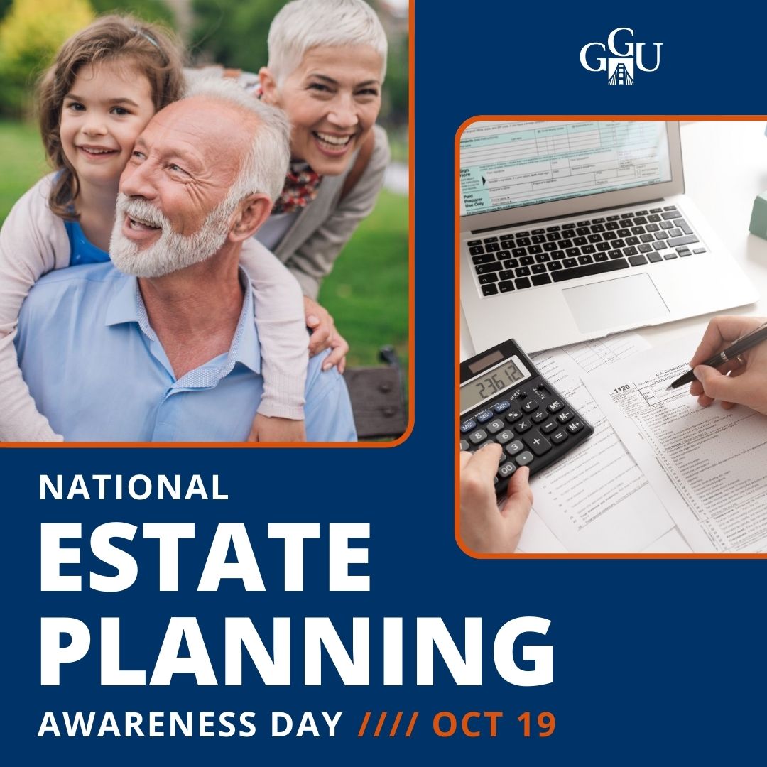 This is National Estate Planning Awareness Week! Take this time to create or update your will, giving your family peace of mind and providing support for the causes and communities you care about through an estate gift. Learn more: alumni.ggu.edu/page/plan-for-…