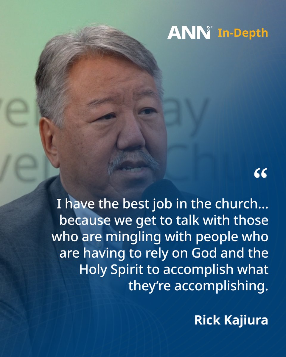 adventistchurch's tweet photo. On this episode of #ANNInDepth, watch as Sam Neves and Rick Kajiura, Adventist Mission communication director, explore the value of faith and relationships in planting seeds across diverse cultures. #ANN @Saneves
Watch the full episode: https://t.co/HLYCvmqSvB https://t.co/BvCNUvkQX9