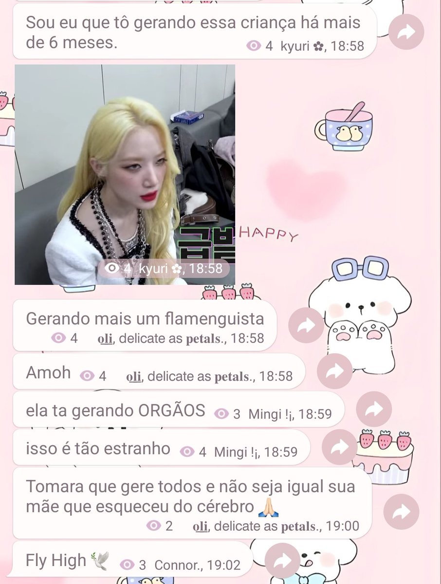 Repito, esses são os padrinhos e o pai.