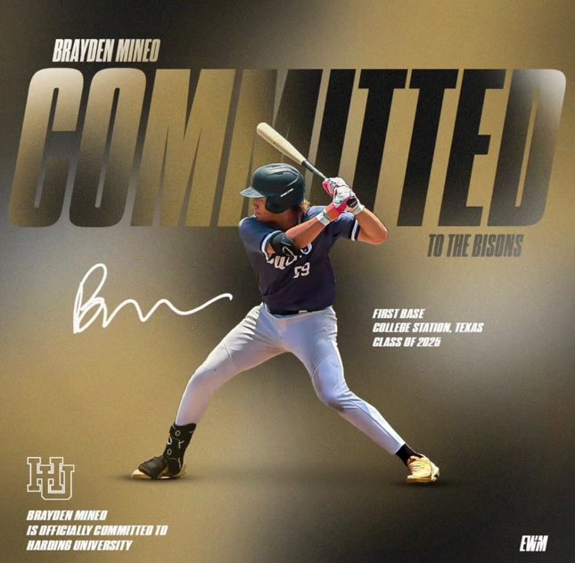 He announced this on other platforms. So pumped for <a href="/BraydenMineo/">Brayden Mineo</a>. Talk about earning it and being rewarded for hard work!  <a href="/PSTxHSBaseball/">PrivateTxHSBaseball ⚾️🎙</a>
