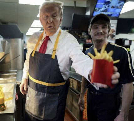 OccupyDemocrats's tweet image. BREAKING: MAGA fans lash out in rage as McDonald’s announces that it is NOT endorsing Donald Trump despite his cheap PR stun at the fast food restaurant.

Trumpers are threatening to boycott…

“As we’ve seen, our brand has been a fixture of conversation this election cycle.…