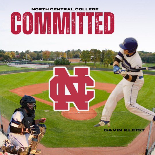 I’m proud to announce my commitment to North Central College to continue both my baseball and academic career. 
I cannot thank my family, teammates, and coaches enough for the support along the way. Go Cards!