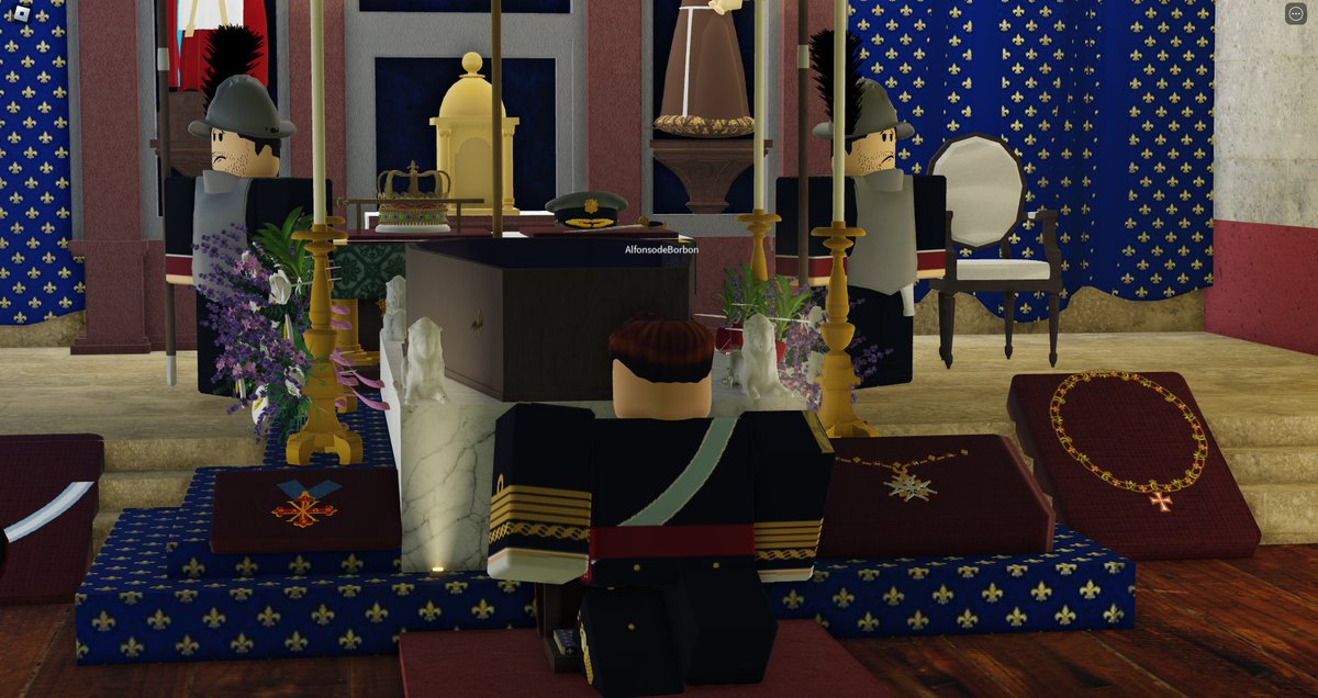 Maison Royale de Bourbon ROBLOX tweet media