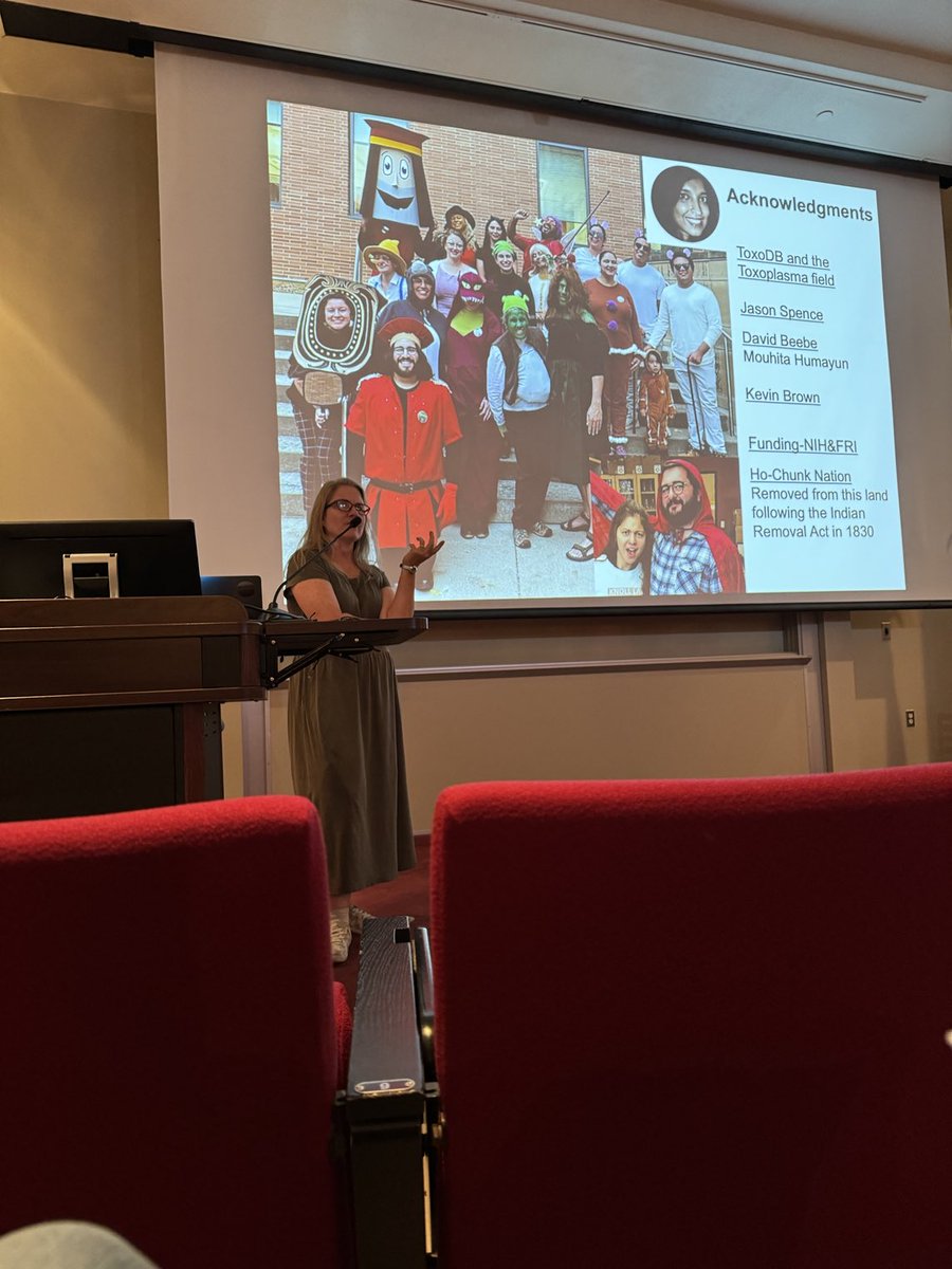 Awesome seminar on Toxoplasma development by Dr. Laura Knoll!