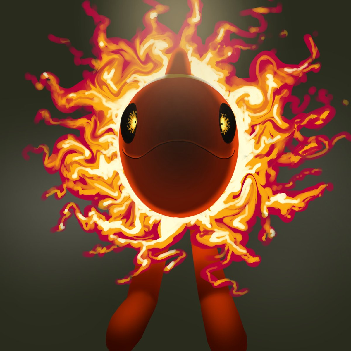 Middle of spoopy month, already?! 
Time to choose a silly costume... And I choose...  

The Lord of The SILLY Flame!!