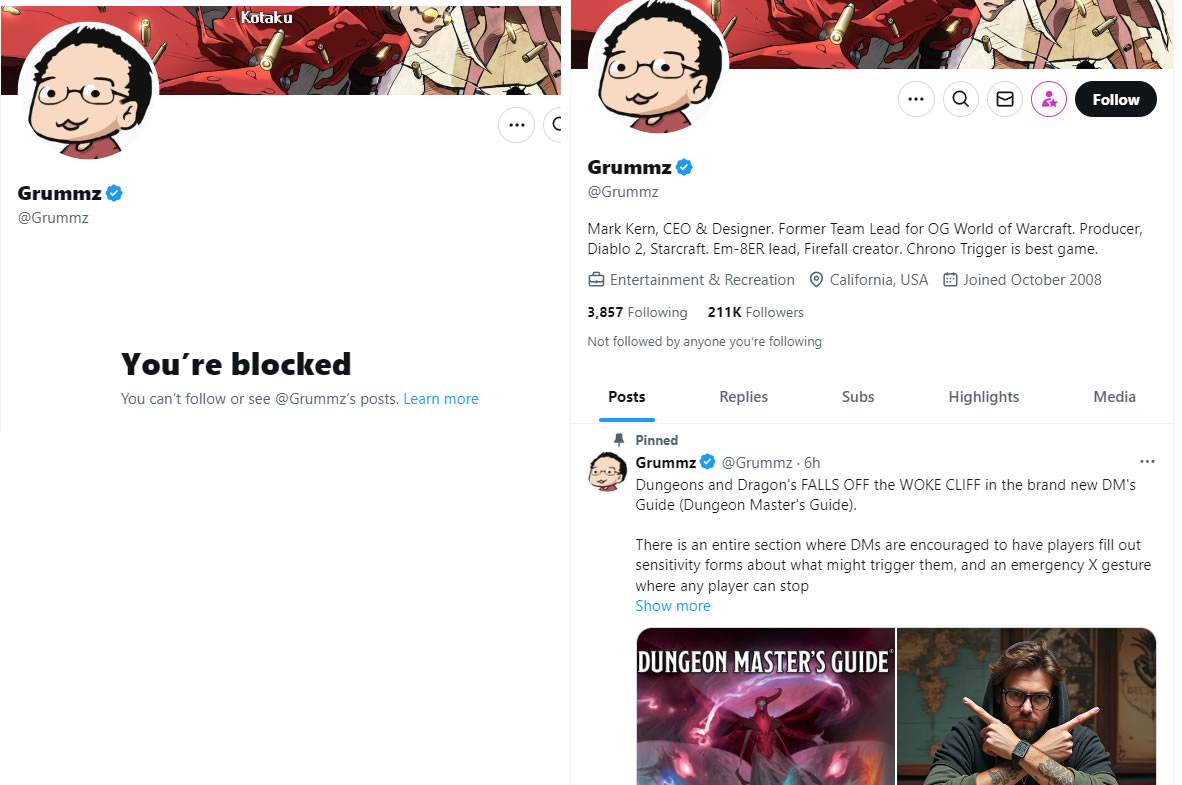 I don't understand all the fuzz about the new blocking policy.

Do you all realize it just takes 5 seconds to log into an alt account and proceed to see the person's profile like nothing ever happened?

If you care so much about privacy, just make your account private.