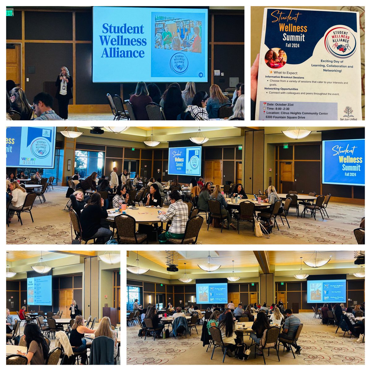 harveyoaxaca's tweet photo. Itβs was a wonderful day of learning at the Student Wellness Summit today here in @SanJuanUnified!! This collaborative effort with our #EdServices team was fantastic to behold! Great things happening for students and practitioners here! ππ½ https://t.co/FqFRJiYArj