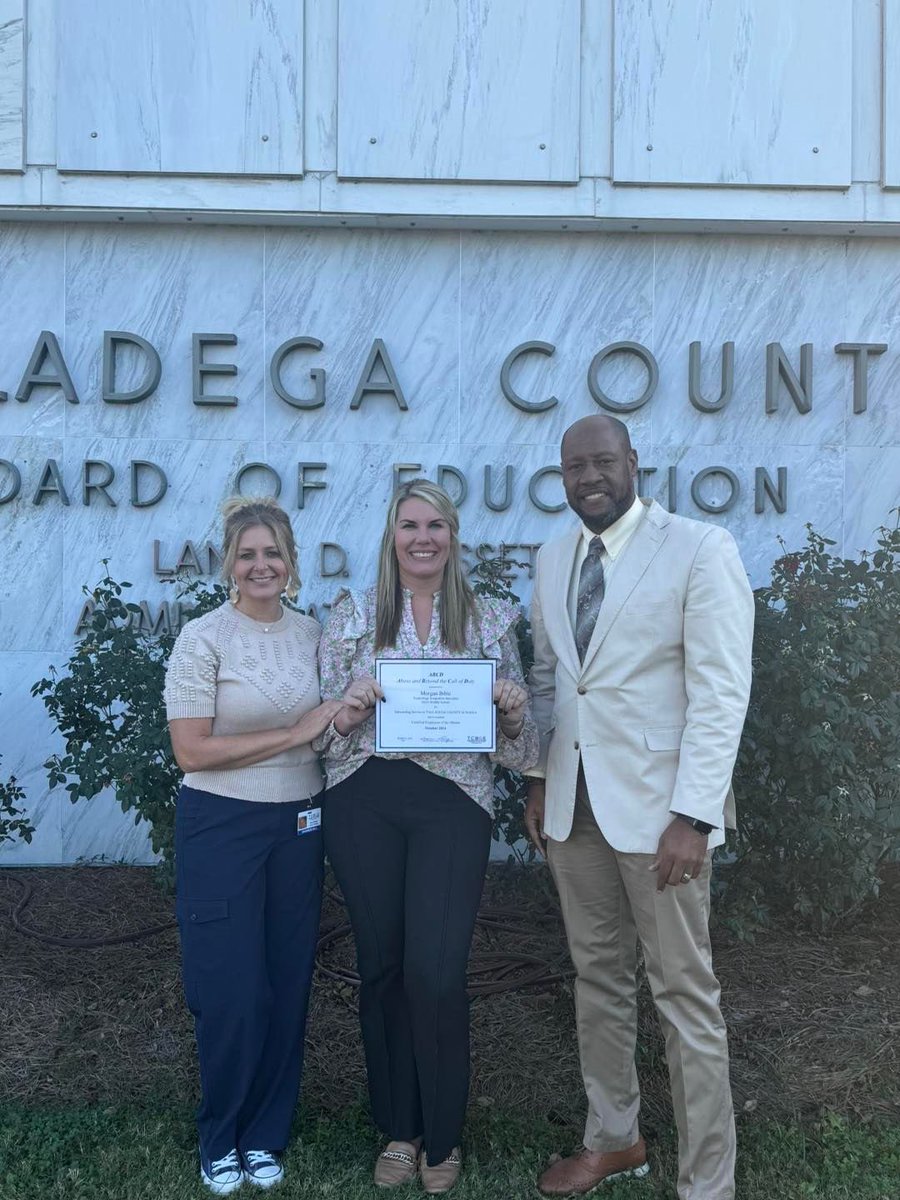 Today we celebrated two exceptional employees!! 

Mrs. Morgan Bible; Technology Specialist/Coach
Ms. Donna Gurley; Secretary/Bookkeeper 

Thank you both for your hard work, dedication, and commitment to making our school and team a success!!

#GoldStandard