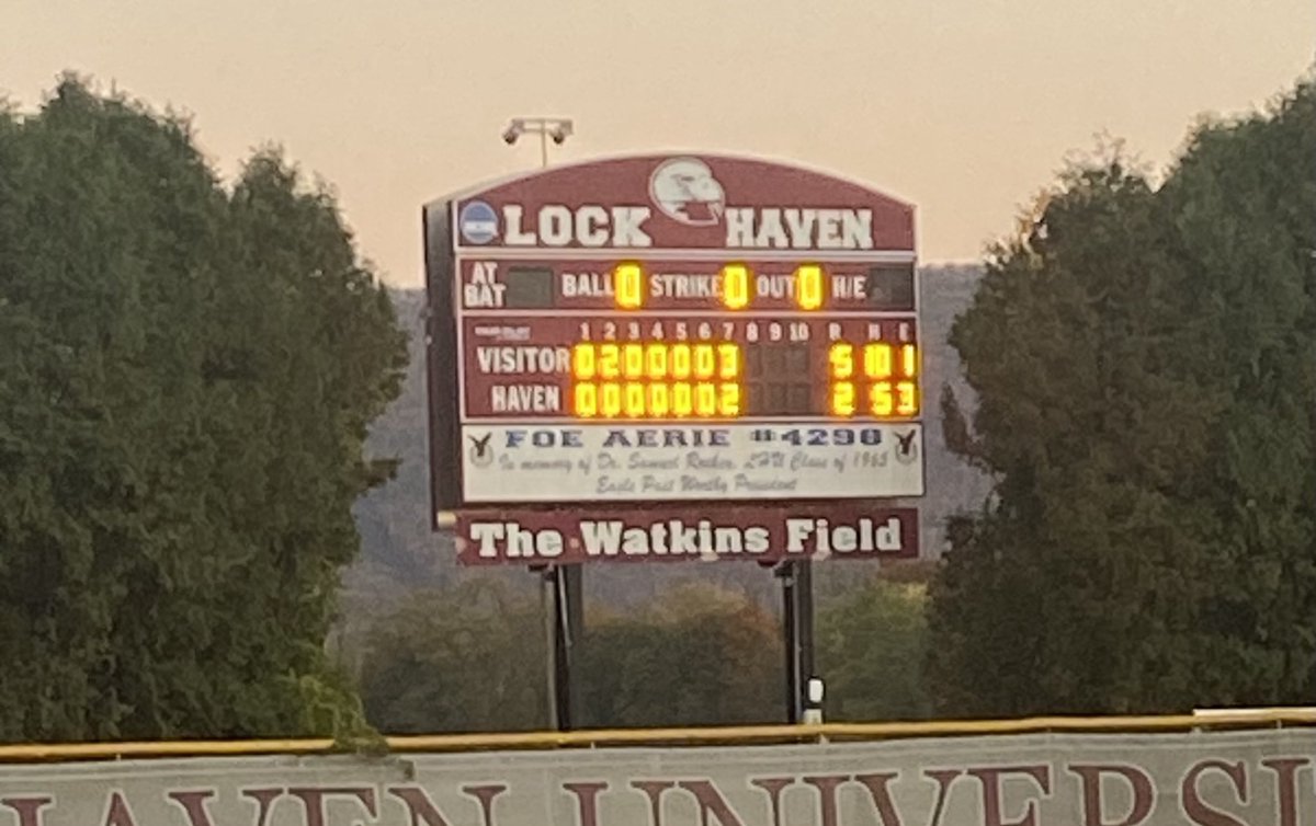 Lock Haven Baseball tweet media