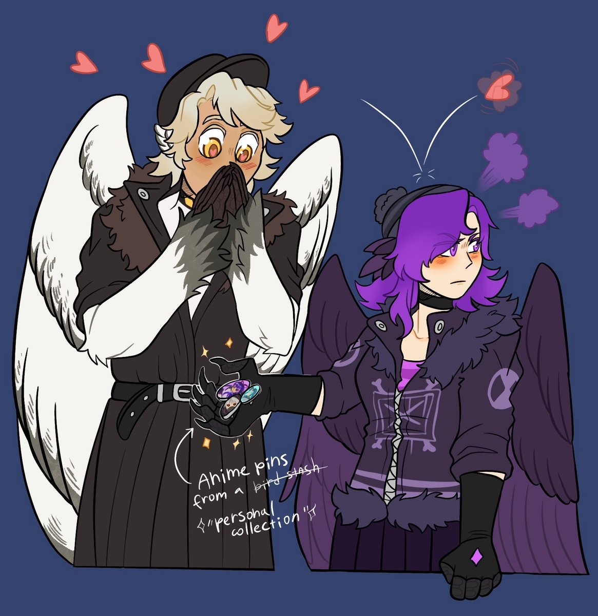 #murderdrones #UziDoorman #SerialDesginationN #nuzi 
-Polar owls do bring prey to the partners they are trying to take care of. 
-Crows actually take care of the same way, but they also bring other gifts to people they like.