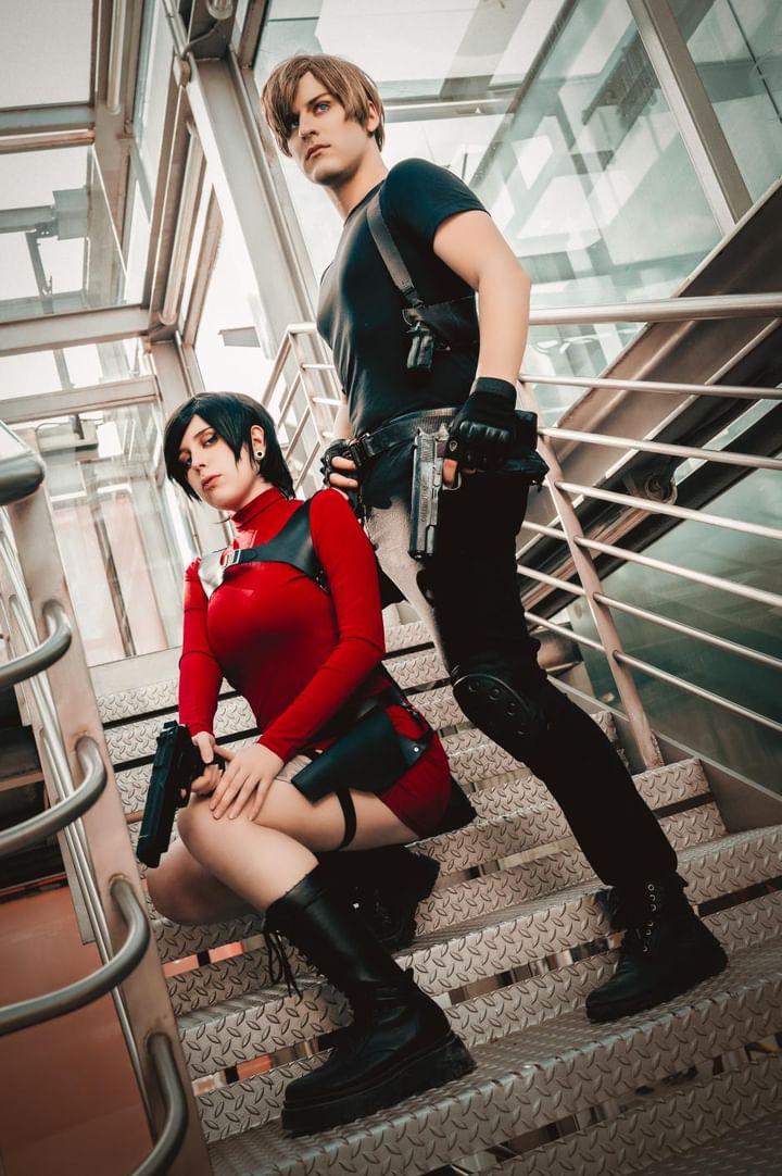 Unas fotillos de nuestro cos de #re4 con mi niño <a href="/ervan_destler/">Ervan Destler✨️</a> <3