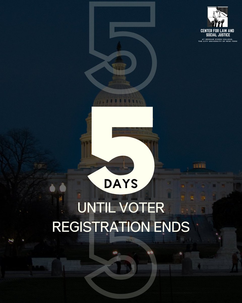 Center for Law and Social Justice at MEC, CUNY tweet media