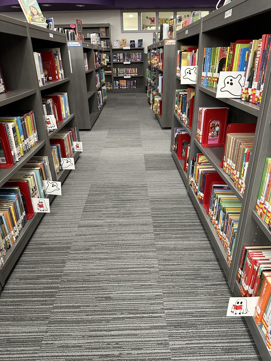 Mrs. Lortie (@mckamylib) on Twitter photo Don’t worry, the <a href="/McKamyElem/">McKamy Elementary-CFBISD</a> library isn’t haunted! Just wanted our readers to be able to find some spooky books quickly. I get scary book request often so I can’t wait for students to see this cute addition to the library for spooky season! #cfblibraries Don’t worry, the <a href="/McKamyElem/">McKamy Elementary-CFBISD</a> library isn’t haunted! Just wanted our readers to be able to find some spooky books quickly. I get scary book request often so I can’t wait for students to see this cute addition to the library for spooky season! #cfblibraries